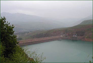 Charvak Dam and Reservoir